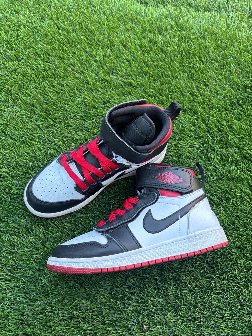Nike Air Jordan 1 high flyease gym Red, Black & WhiteSneakers